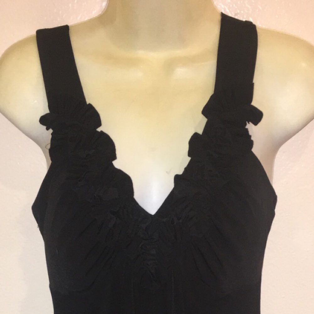 Flowy black dress